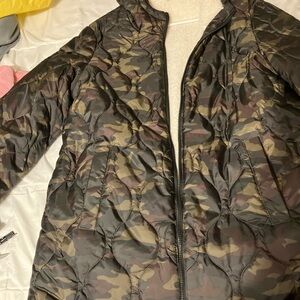 Camouflage Puffer Jacket